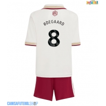 Camisa de time de futebol Arsenal Martin Odegaard #8 Replicas 3º Equipamento Infantil 2025-26 Manga Curta (+ Calças curtas)
